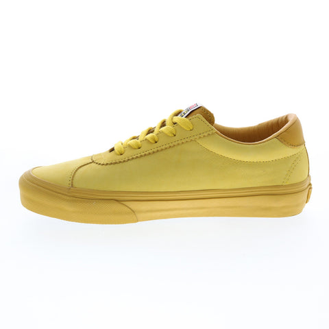 Vans Epoch Sport LX VN0A3MUITGH Mens Yellow Leather Lifestyle Sneakers Shoes