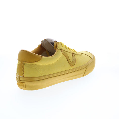 Vans Epoch Sport LX VN0A3MUITGH Mens Yellow Leather Lifestyle Sneakers Shoes