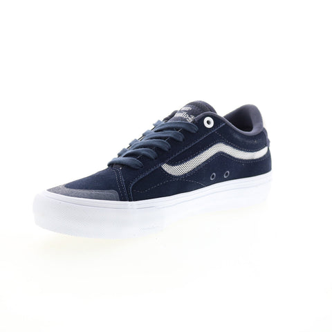 Vans TNT Advanced Prot VN0A3TJXJDU Mens Blue Suede Lifestyle Sneakers Shoes
