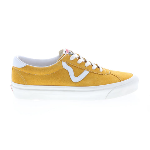 Vans Style 73 Dx VN0A3WLQ4ZF Mens Yellow Suede Lifestyle Sneakers Shoes