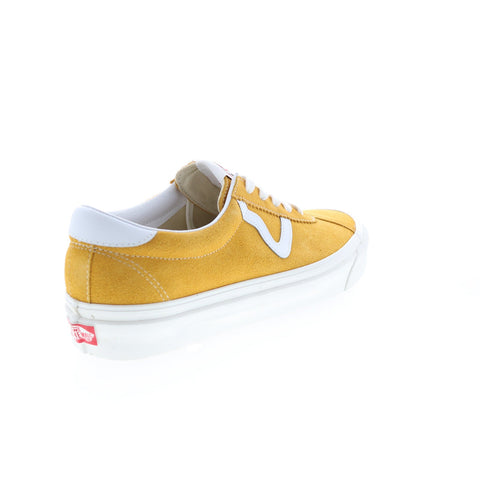 Vans Style 73 Dx VN0A3WLQ4ZF Mens Yellow Suede Lifestyle Sneakers Shoes