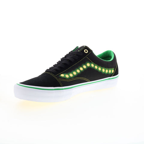 Vans Old Skool Pro VN0A45JC0V4 Mens Black Suede Lifestyle Sneakers Shoes