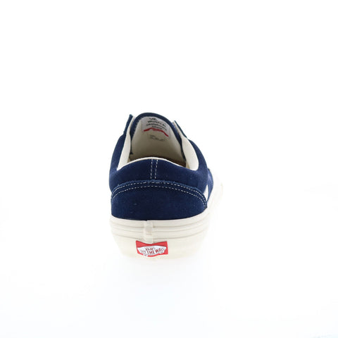 Vans Old Skool Pro VN0A45JC2M0 Mens Blue Suede Lifestyle Sneakers Shoes