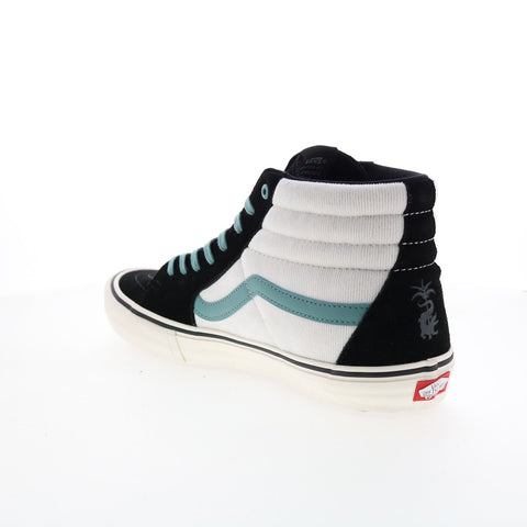 Vans Sk8-HI Pro VN0A45JD2MA Mens Black Suede Lace Up Lifestyle Sneakers Shoes