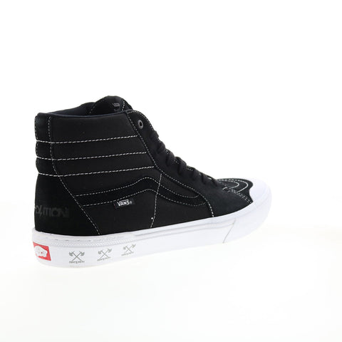 Vans SK8-HI Pro BMX VN0A45JV12I Mens Black Suede Lifestyle Sneakers Shoes