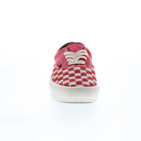 Vans Comfycush Era L VN0A45JYVNQ Mens Red Suede Lifestyle Sneakers Shoes