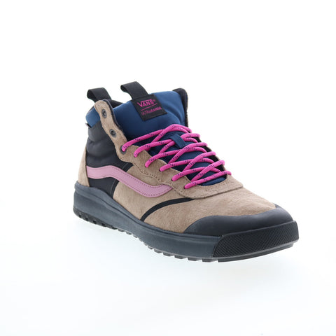 Vans Ultrarange HI DI VN0A4BU5XNC Mens Brown Suede Lifestyle Sneakers Shoes