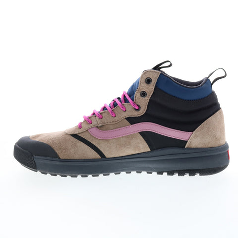 Vans Ultrarange HI DI VN0A4BU5XNC Mens Brown Suede Lifestyle Sneakers Shoes