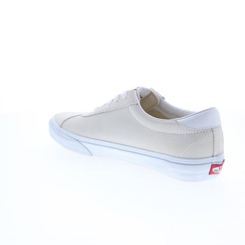 Vans Sport VN0A4BU602Q Mens White Suede Lace Up Lifestyle Sneakers Shoes