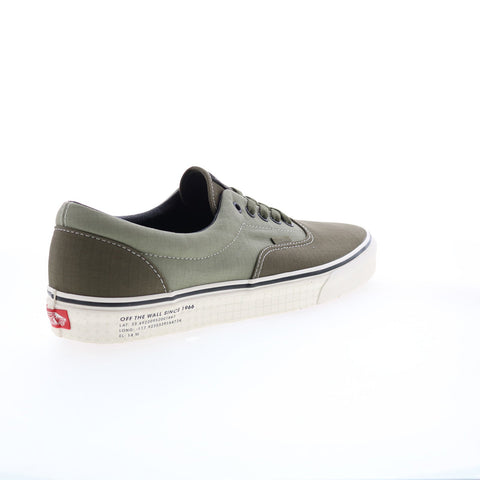 Vans Era VN0A4BV41U8 Mens Green Canvas Lace Up Lifestyle Sneakers Shoes