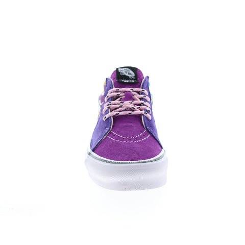Vans Aries X OG Sk8-Mid LX VN0A4BVC9X2 Mens Purple Lifestyle Sneakers Shoes