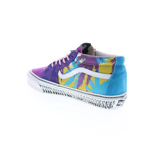 Vans Aries X OG Sk8-Mid LX VN0A4BVC9X2 Mens Purple Lifestyle Sneakers Shoes