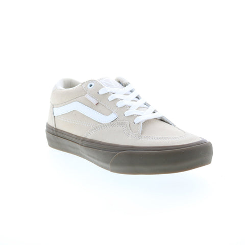 Vans Rowan Pro VN0A4TZC2LH Mens Beige Suede Lace Up Lifestyle Sneakers Shoes