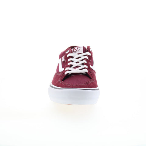 Vans Rowan Pro VN0A4TZC2PV Mens Burgundy Suede Lifestyle Sneakers Shoes