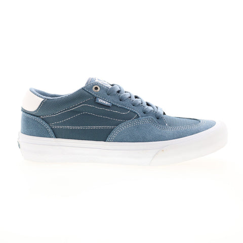 Vans Rowan Pro VN0A4TZCW5J Mens Blue Suede Lifestyle Sneakers Shoes