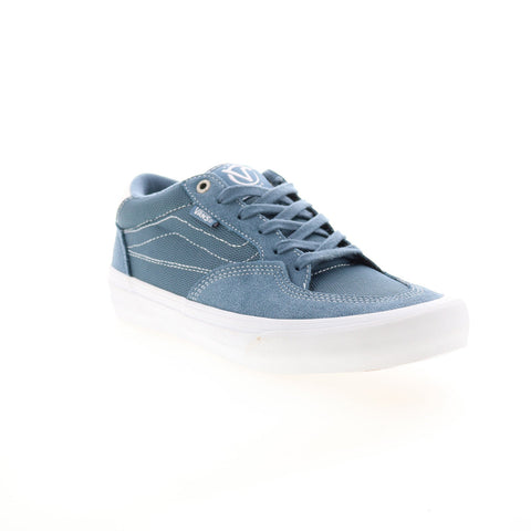 Vans Rowan Pro VN0A4TZCW5J Mens Blue Suede Lifestyle Sneakers Shoes