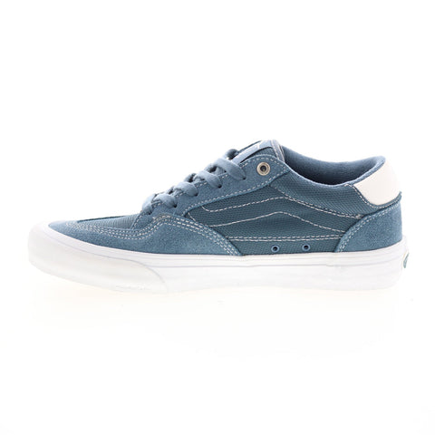 Vans Rowan Pro VN0A4TZCW5J Mens Blue Suede Lifestyle Sneakers Shoes