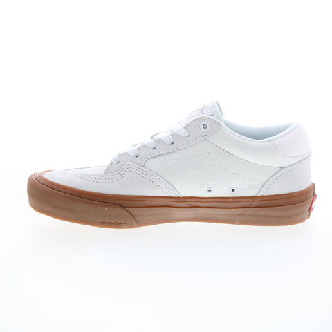 Vans Rowan Pro VN0A4TZCW8S Mens Beige Suede Lace Up Lifestyle Sneakers Shoes