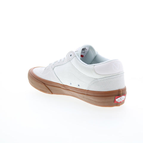 Vans Rowan Pro VN0A4TZCW8S Mens Beige Suede Lace Up Lifestyle Sneakers Shoes
