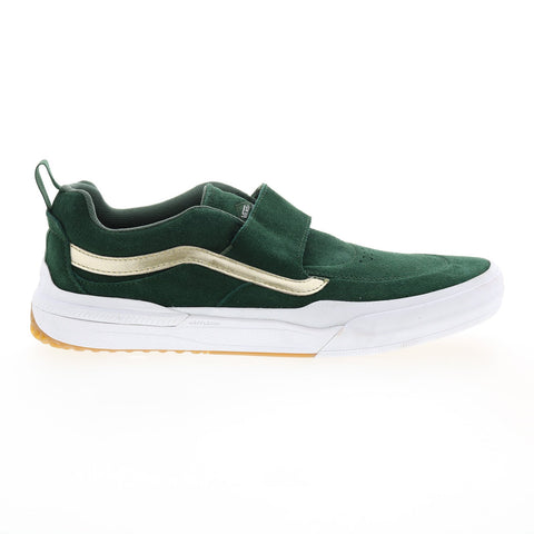 Vans Kyle Pro 2 VN0A4UW30WC Mens Green Suede Strap Lifestyle Sneakers Shoes