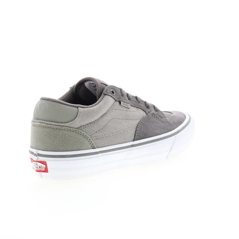 Vans Rowan Pro VN0A5HEV38Z Mens Gray Suede Lace Up Lifestyle Sneakers Shoes