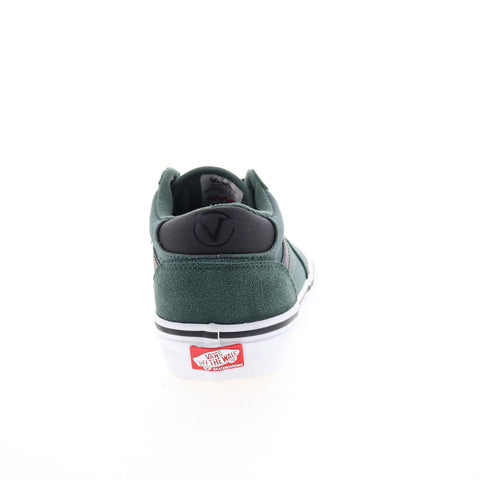 Vans Rowan VN0A5JIC88Y Mens Green Suede Lace Up Lifestyle Sneakers Shoes
