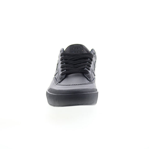 Vans Berle VN0A5JIJ9BK Mens Black Leather Lace Up Lifestyle Sneakers Shoes