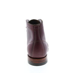 Wolverine 1000 Mile Plain Toe Boot W00137 Mens Burgundy Casual 