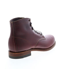 Wolverine 1000 Mile Plain Toe Boot W00137 Mens Burgundy Casual 