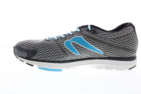 Newton AHA ll W004215 Womens Gray Mesh Athletic Lace Up Running Shoes 