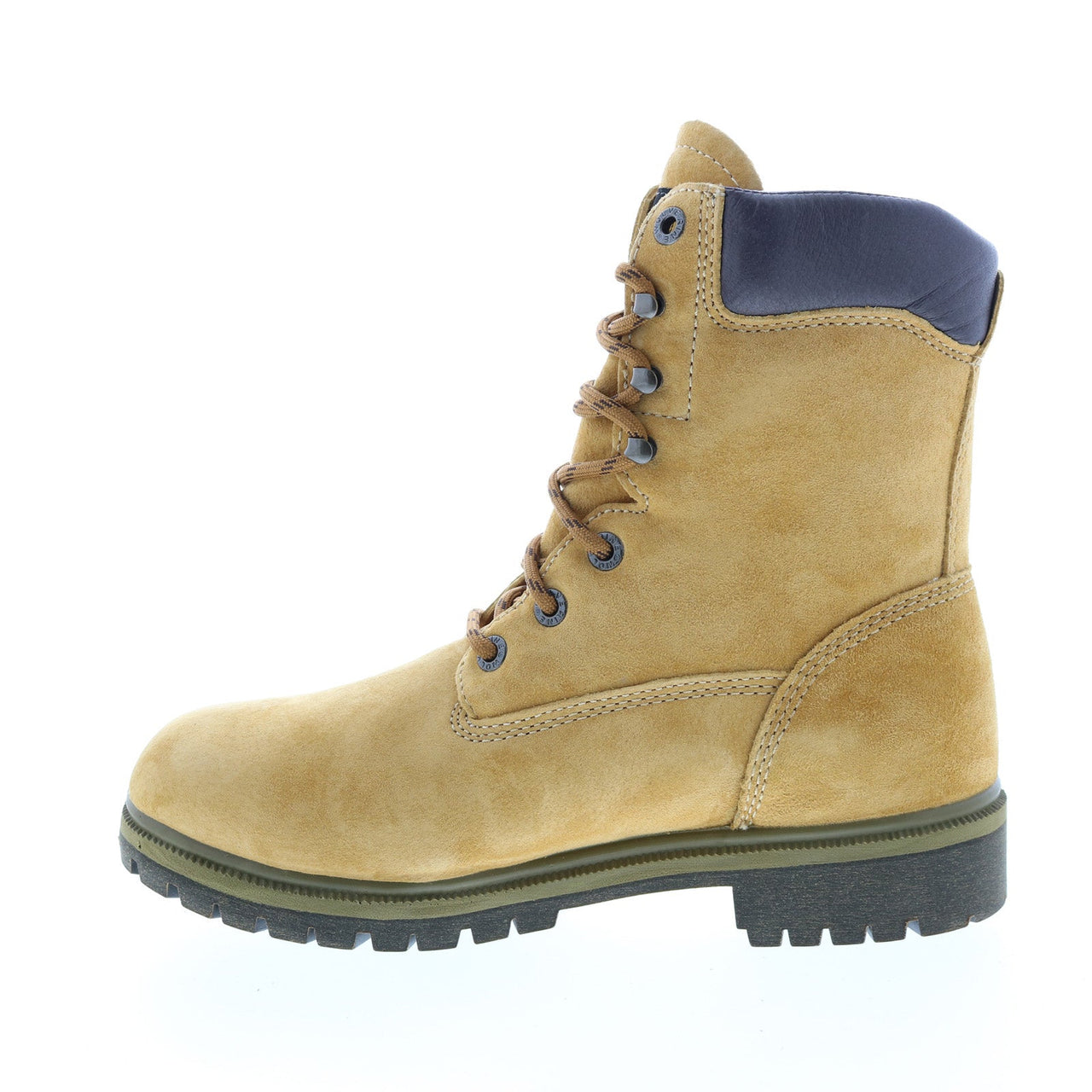 Wolverine Waterproof Insulated 8" W01195 Mens Brown Suede Work Boots