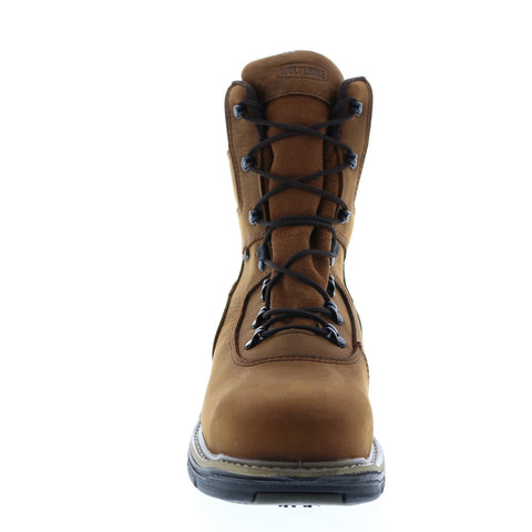 Wolverine Marauder 8 W02163 Mens Brown Extra Wide Leather Work Boots