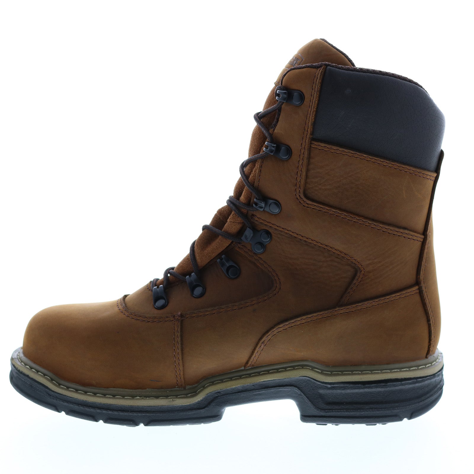 Wolverine Marauder 8 W02163 Mens Brown Extra Wide Leather Work Boots ...