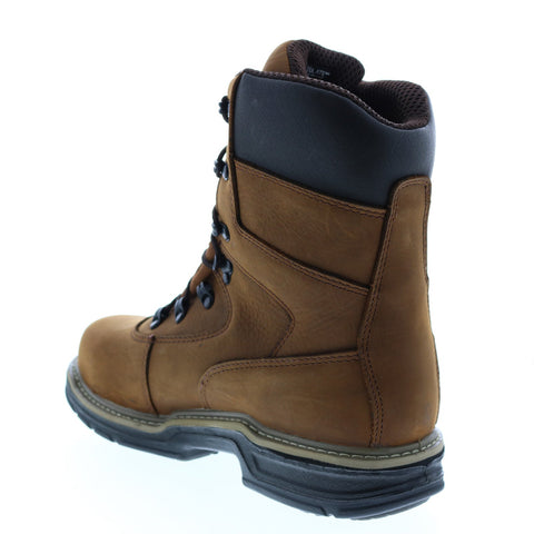 Wolverine Marauder 8 W02163 Mens Brown Extra Wide Leather Work Boots