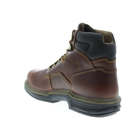 Wolverine Raider Steel-Toe 6" W02419 Mens Brown Wide Leather Work Boots