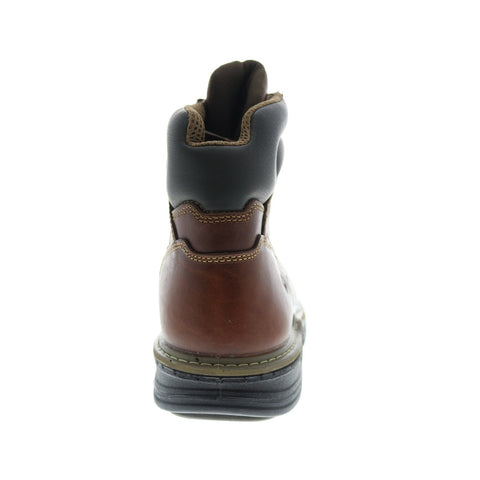 Wolverine Raider 6" Contour Welt W02421 Mens Brown Wide Leather Lace Up Work Boots