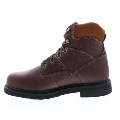 Wolverine Tremor Durashocks 6" W04326 Mens Brown Wide Leather Work Boots