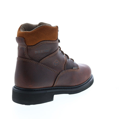 Wolverine Tremor Durashocks 6" W04326 Mens Brown Wide Leather Work Boots
