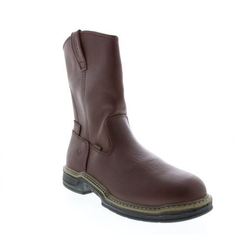Wolverine Buccaneer Wellington Waterproof W04827 Mens Brown Leather Work Boots