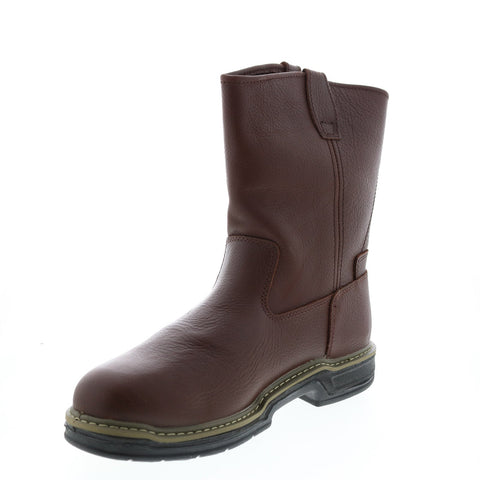 Wolverine Buccaneer Wellington Waterproof W04827 Mens Brown Leather Work Boots