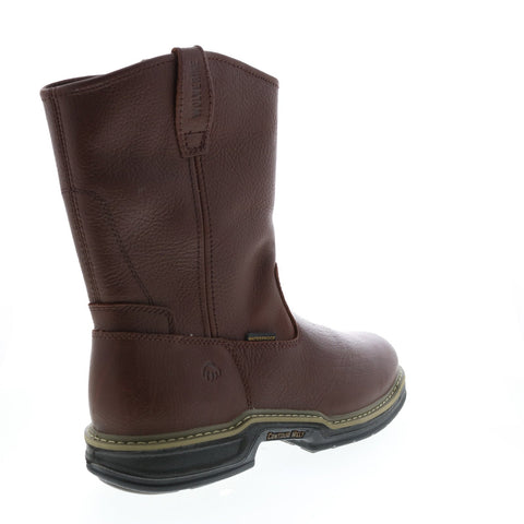 Wolverine Buccaneer Wellington Waterproof W04827 Mens Brown Leather Work Boots