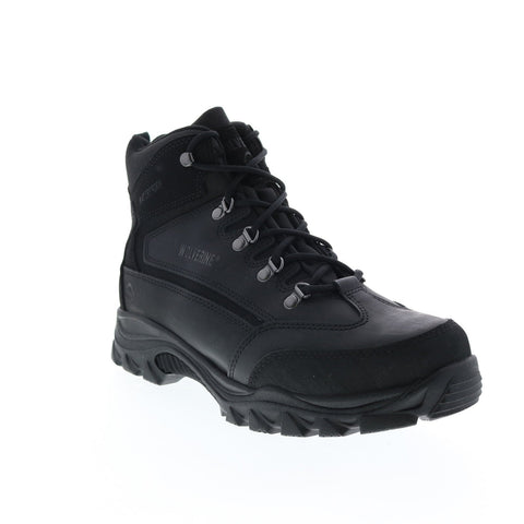 Wolverine Spencer Waterproof Mid W05126 Mens Black Leather Hiking Boots
