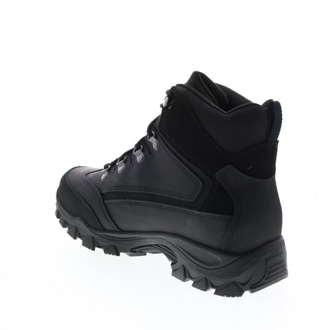 Wolverine Spencer Waterproof Mid W05126 Mens Black Leather Hiking Boots