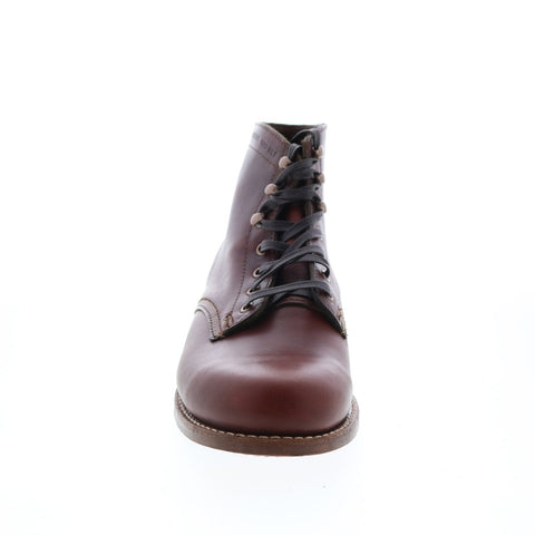 Wolverine 1000 Mile Plain Toe Boot W05299 Mens Brown Casual Dress Boots