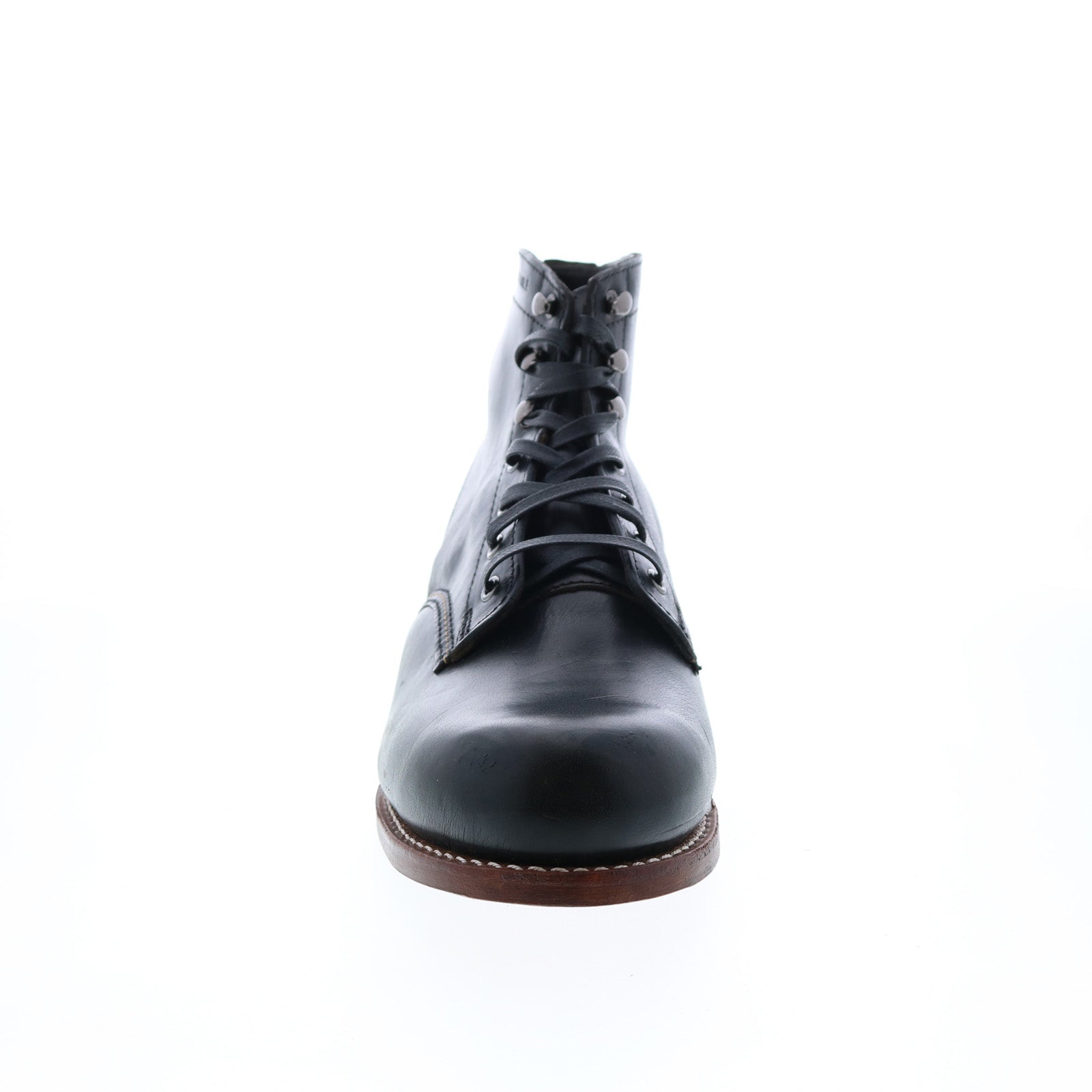 Wolverine 1000 Mile Plain Toe Boot W05300 Mens Black Casual 