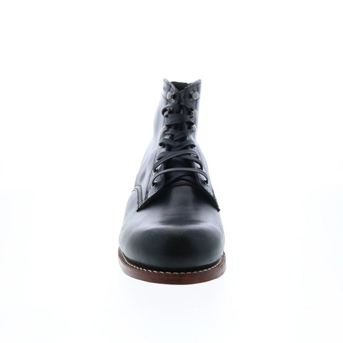 Wolverine 1000 Mile Plain Toe Boot W05300 Mens Black Casual Dress Boots