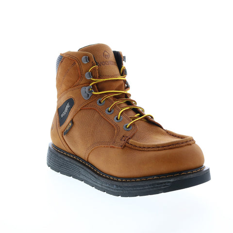 Wolverine Hellcat Moc 6" W080029 Mens Brown Leather Lace Up Work Boots