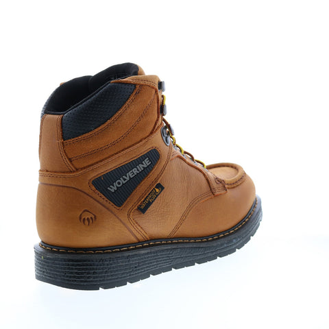 Wolverine Hellcat Moc 6" W080029 Mens Brown Leather Lace Up Work Boots