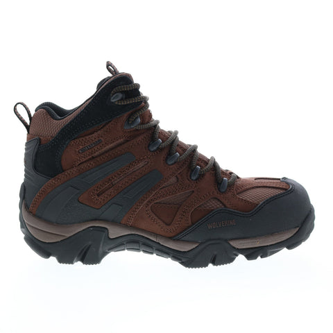 Wolverine Wilderness Composite Toe W080031 Mens Brown Leather Hiking Boots