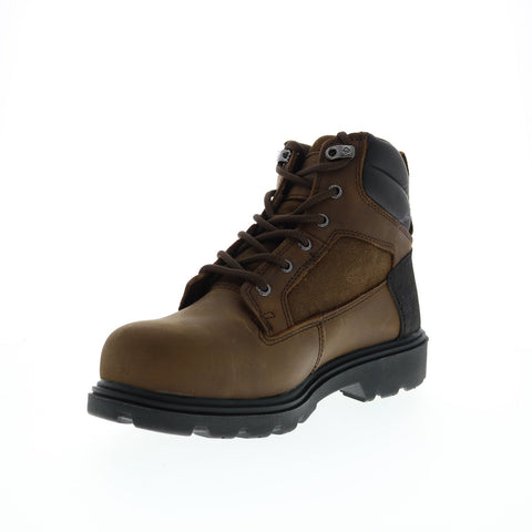 Wolverine Bulldozer 2.0 Steel Toe W080035 Mens Brown Leather Work Boots